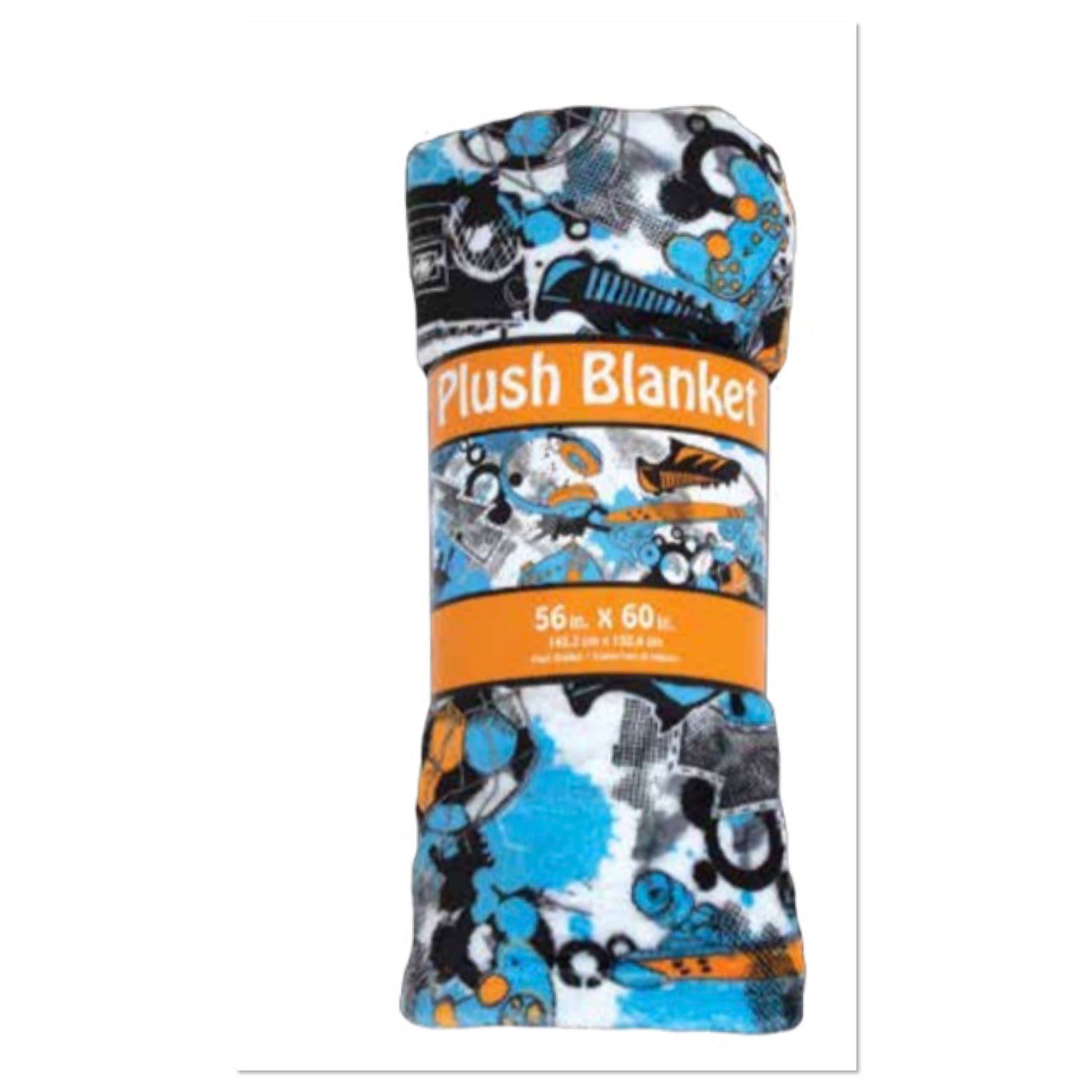 Iscream Street Sports Plush Blanket The Purple Bow