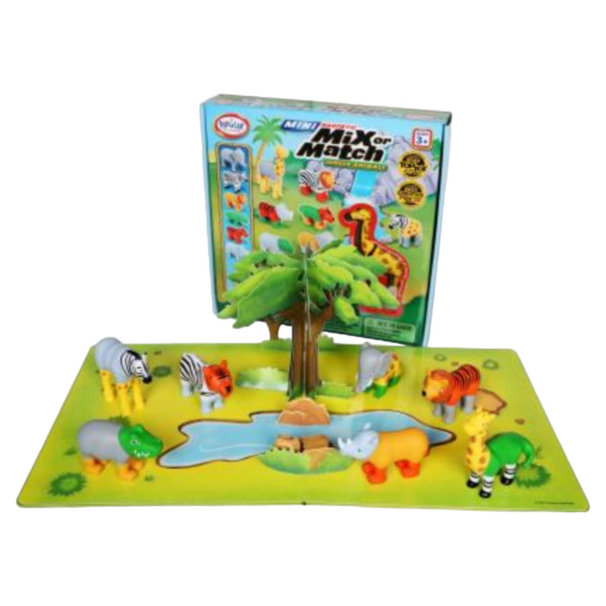 Mini Magnetic Mix and Match Animals- Jungle | The Purple Bow